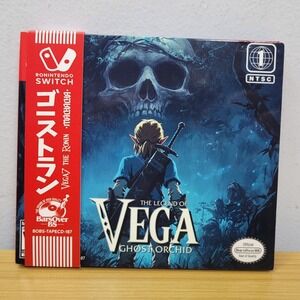 The Legend of Vega 7 Ghost Orchid Ronintendo Switch Bars over BS CD Limited